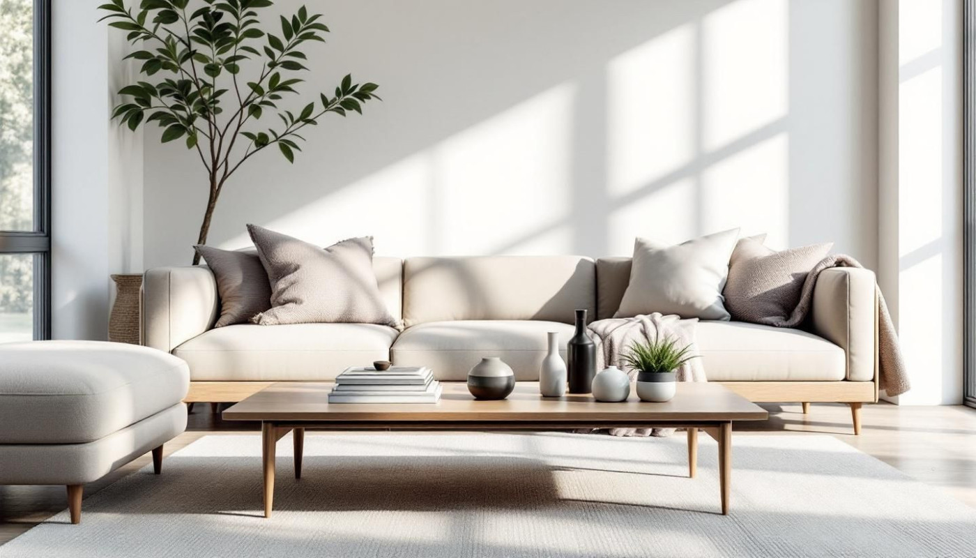 Comment intégrer une table basse design dans un petit espace ?